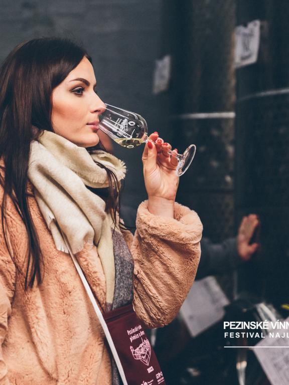 Pezinské vínne pivnice a dvory, degustátorka